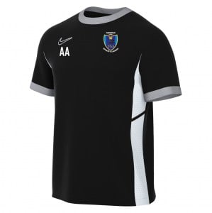 Nike Academy 25 Short-Sleeve Training Top - Black/White/White