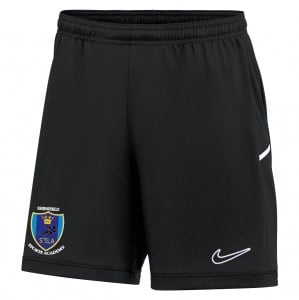 Nike Dri-FIT Academy 25 Shorts (W) - Black/Black/White