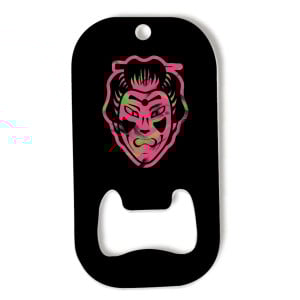 Metal Bottle Opener Keyring