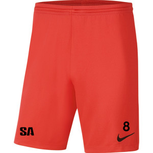 Nike Park III Shorts Bright Crimson-Black