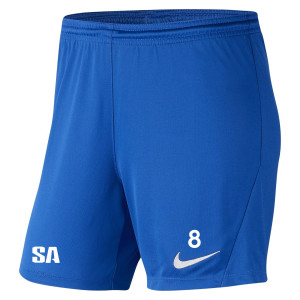 Nike Womens Park III Shorts (W) Royal Blue-White