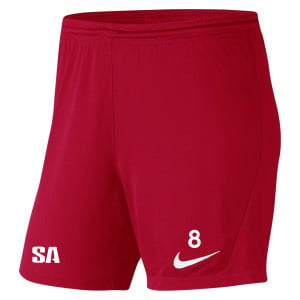 Nike Womens Park III Shorts (W) University Red-White