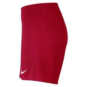Nike Womens Park III Shorts (W) University Red-White