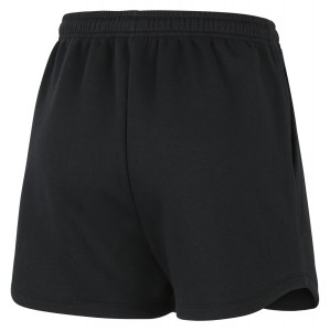 Nike Womens Team Club 20 Fleece Shorts (W) Black-White-White