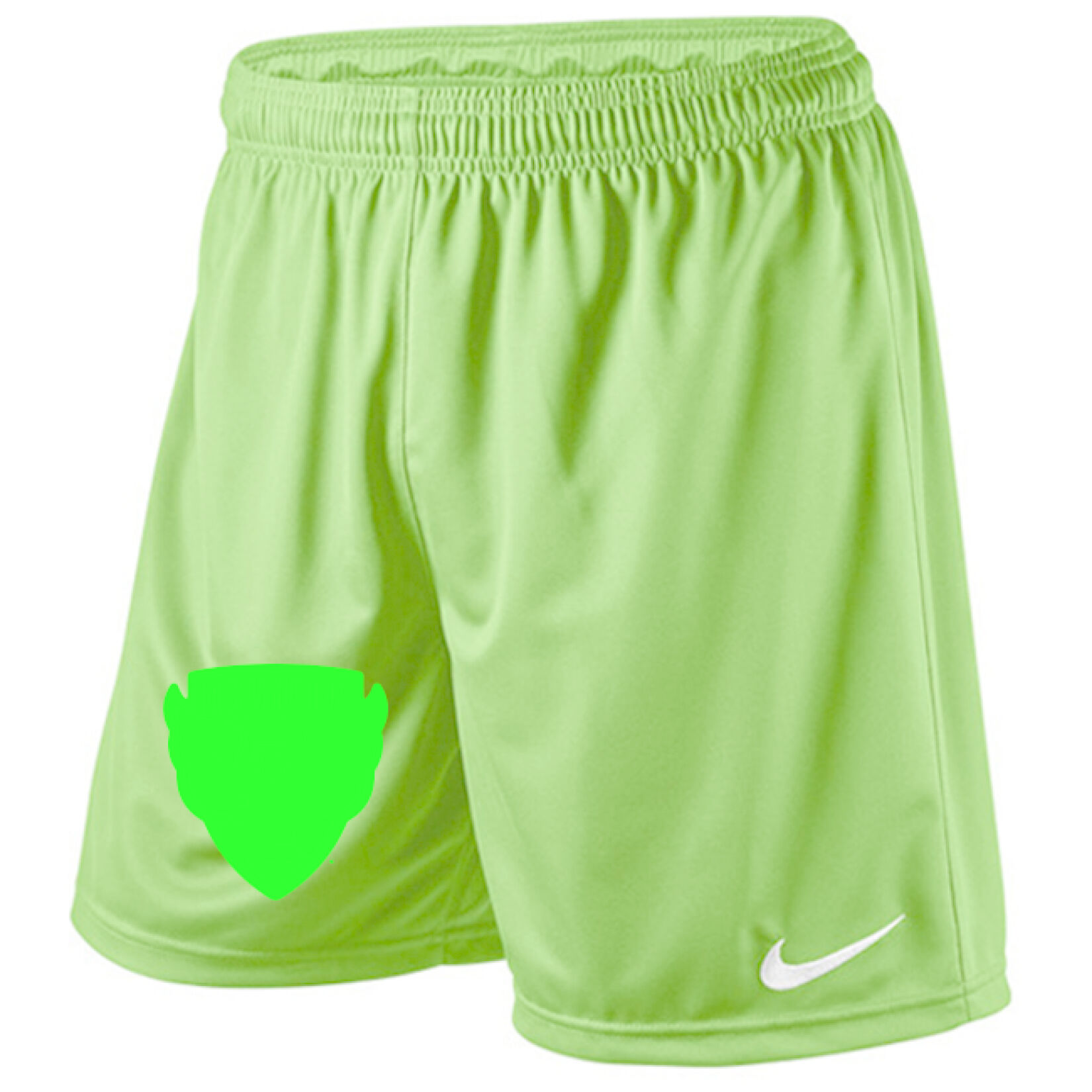 Nike Park Knit Shorts - Action Green/White
