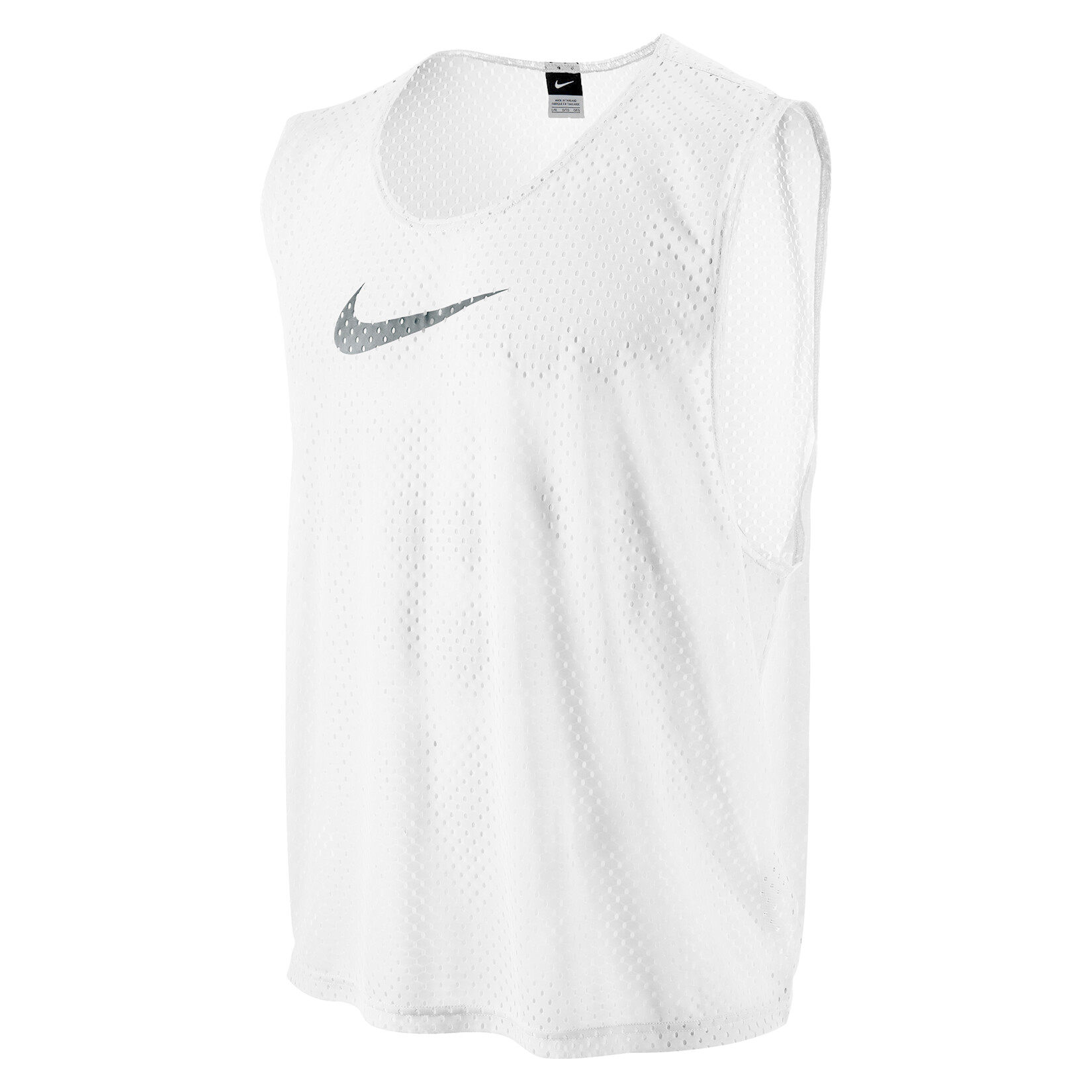 Nike Team Scrimmage Swoosh Bib - White/Black