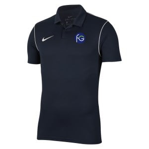 Nike Dri-FIT Park 20 Polo - Obsidian/White/White
