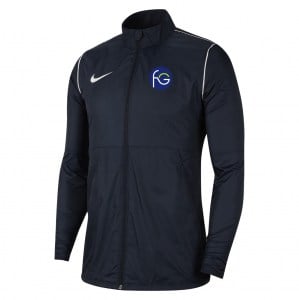 Nike Park 20 Repel Rain Jacket - Obsidian/White/White