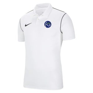Nike Dri-FIT Park 20 Polo - White/Black/Black