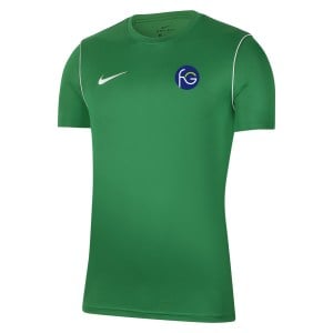 Nike Park 20 Short Sleeve Training Tee - Pine Green/White/White