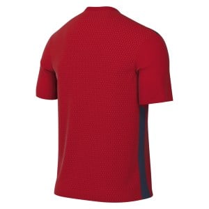 Nike Park Derby IV Dri-FIT Short Sleeve Shirt - University Red/Midnight Navy/White