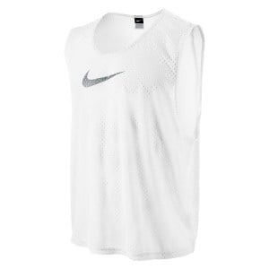 Nike Team Scrimmage Swoosh Bib - White/Black