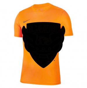 Nike Park VII Dri-FIT Short Sleeve Shirt - Safety Orange/Black