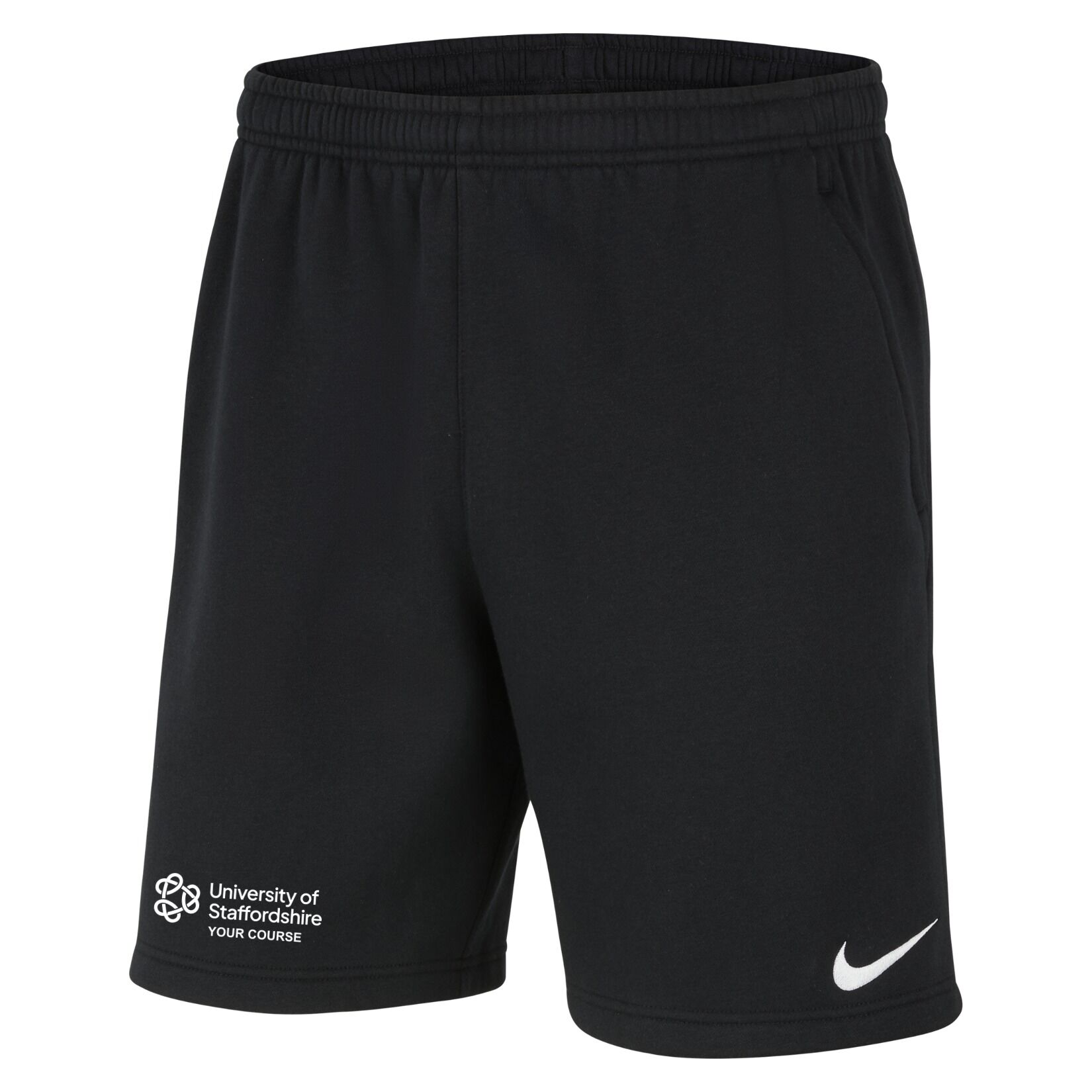 Nike Team Club 20 Fleece Shorts (M) - Black/White/White