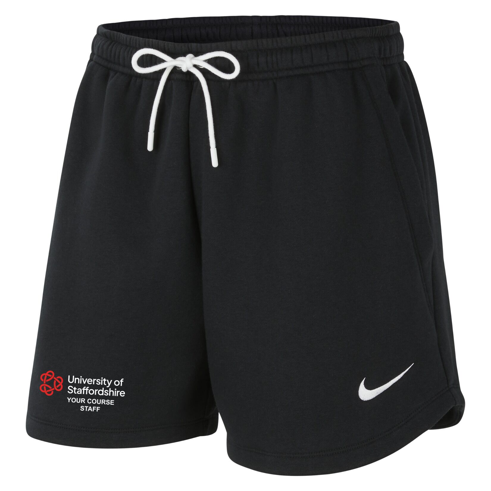 Nike Team Club 20 Fleece Shorts (W) - Black/White/White