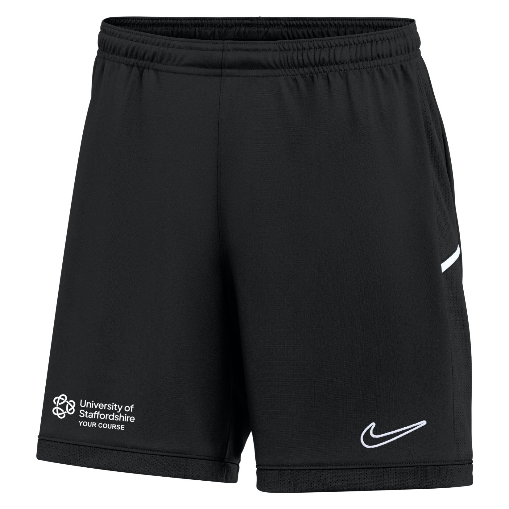 Nike Dri-FIT Academy 25 Shorts (W) - Black/Black/White