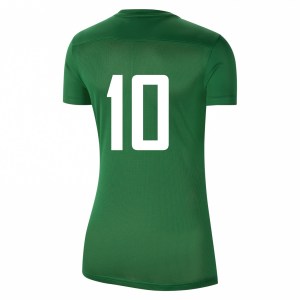 Nike Womens Park VII Dri-FIT Short Sleeve Shirt (W) Pine Green-White