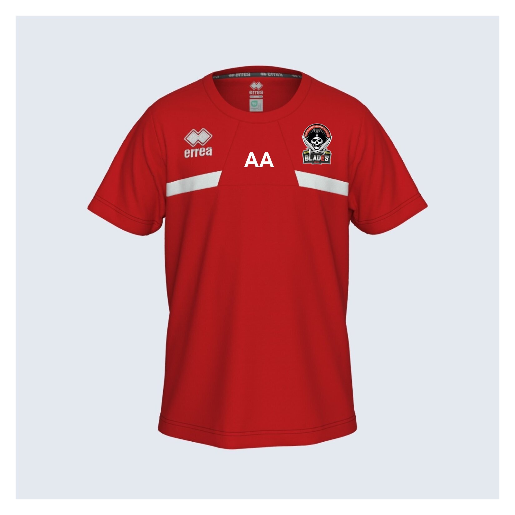 Errea Mark Jersey Shirt - Red/White