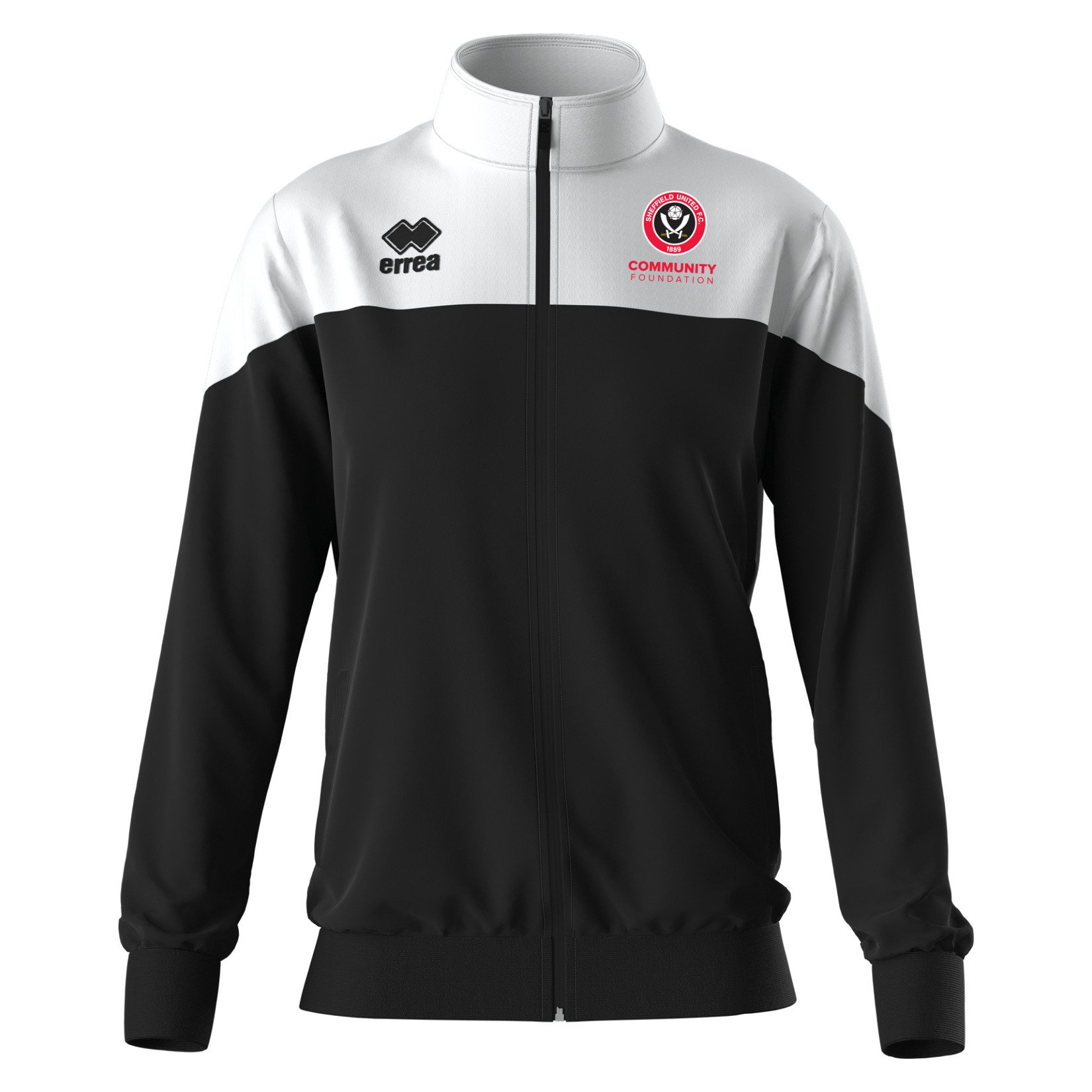Errea Bea Tracksuit Jacket (W) - Black/White