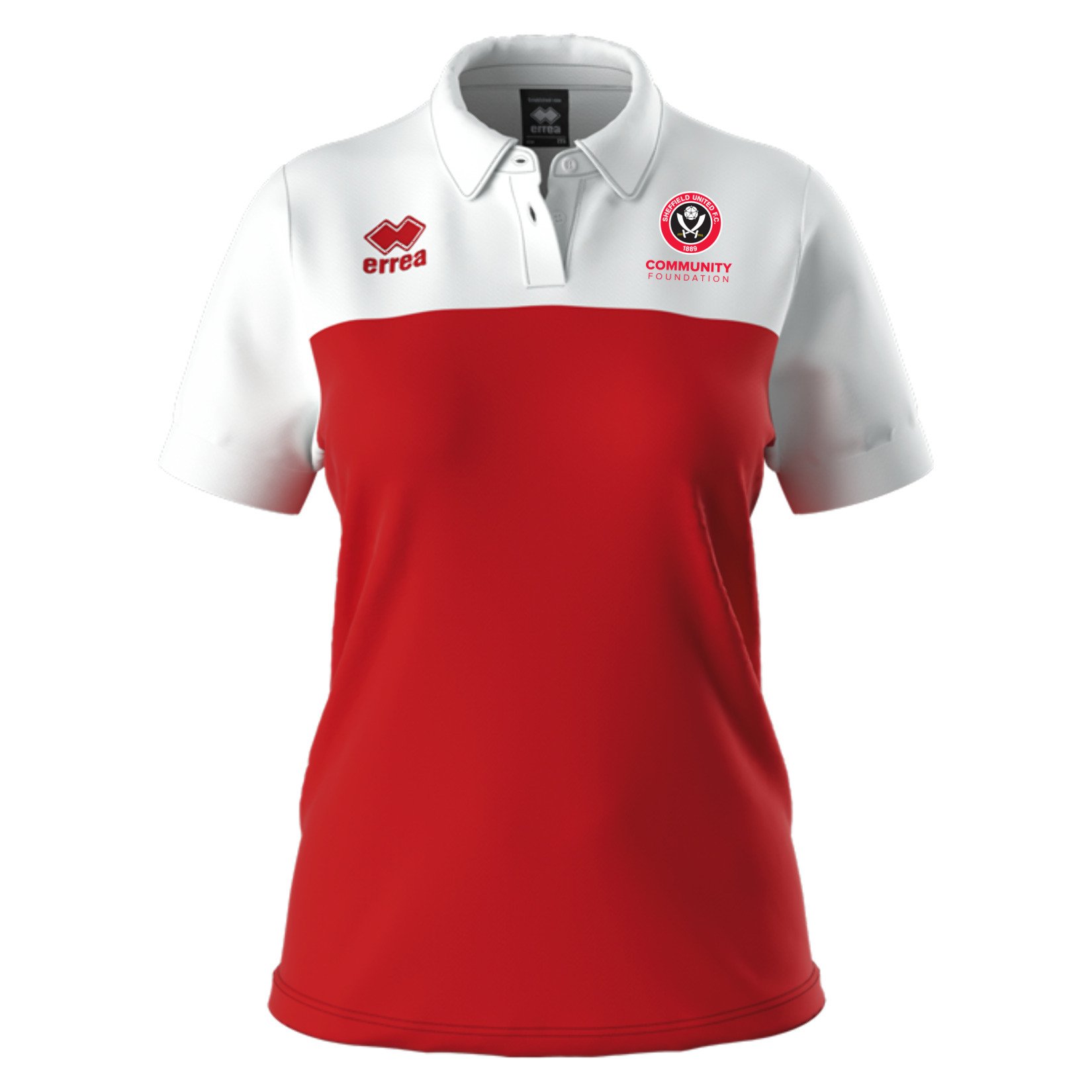 Errea Bob Performance Polo (W) - Red/White