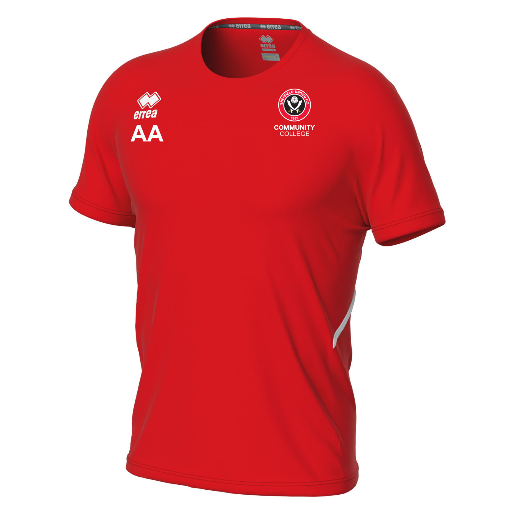 Errea Marvin Short Sleeve Shirt - RED