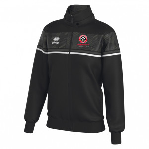 Errea Womens Diana Tracksuit Jacket (W) Black-Anthracite-White