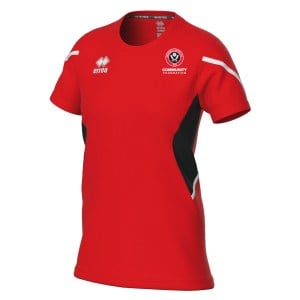 Errea Corinne Short Sleeve Jersey (W) - RED/BLACK/WHITE