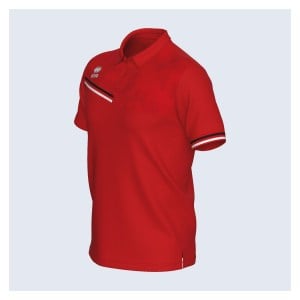 Errea Emir Polo Shirt - Red/Black/White