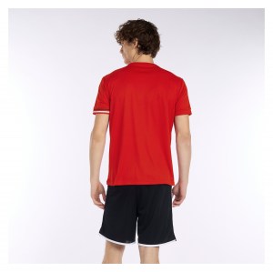Errea Evan Jersey/Shirt - Red/Black/White