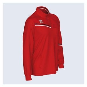 Errea Elias Quarter Zip Training Top - Red/Black/White