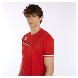 Errea Evan Jersey/Shirt - Red/Black/White