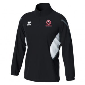 Errea Charles 1/4 Zip Training Top - Black/White/Anthracite