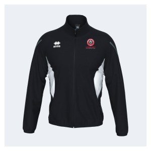 Errea Christopher Full Zip Track Jacket - black/white/anthracite
