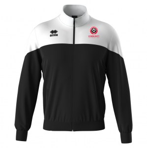 Errea Buddy Tracksuit Jacket - Black/White