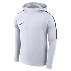 Nike Academy 18 Hoodie White-Black-White-Black