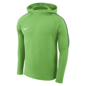 Nike Academy 18 Hoodie Lt Green Spark-Pine Green-White