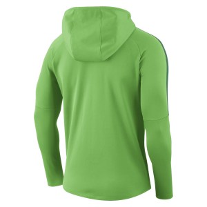 Nike Academy 18 Hoodie Lt Green Spark-Pine Green-White