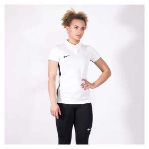 Nike Womens Academy 18 Performance Polo (w) White-Black-Black