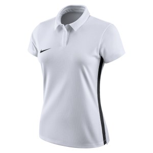 Nike Womens Academy 18 Performance Polo (w) White-Black-Black