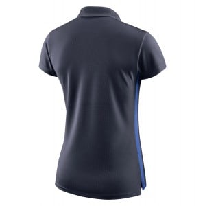 Nike Womens Academy 18 Performance Polo (w) Obsidian-Royal Blue-White