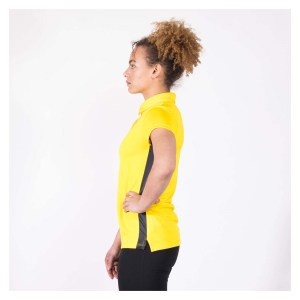 Nike Womens Academy 18 Performance Polo (w) Tour Yellow-Anthracite-Black