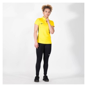 Nike Womens Academy 18 Performance Polo (w) Tour Yellow-Anthracite-Black