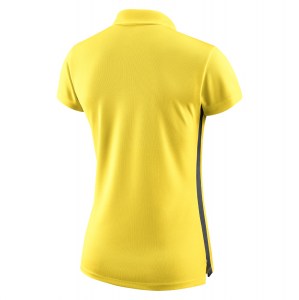 Nike Womens Academy 18 Performance Polo (w) Tour Yellow-Anthracite-Black