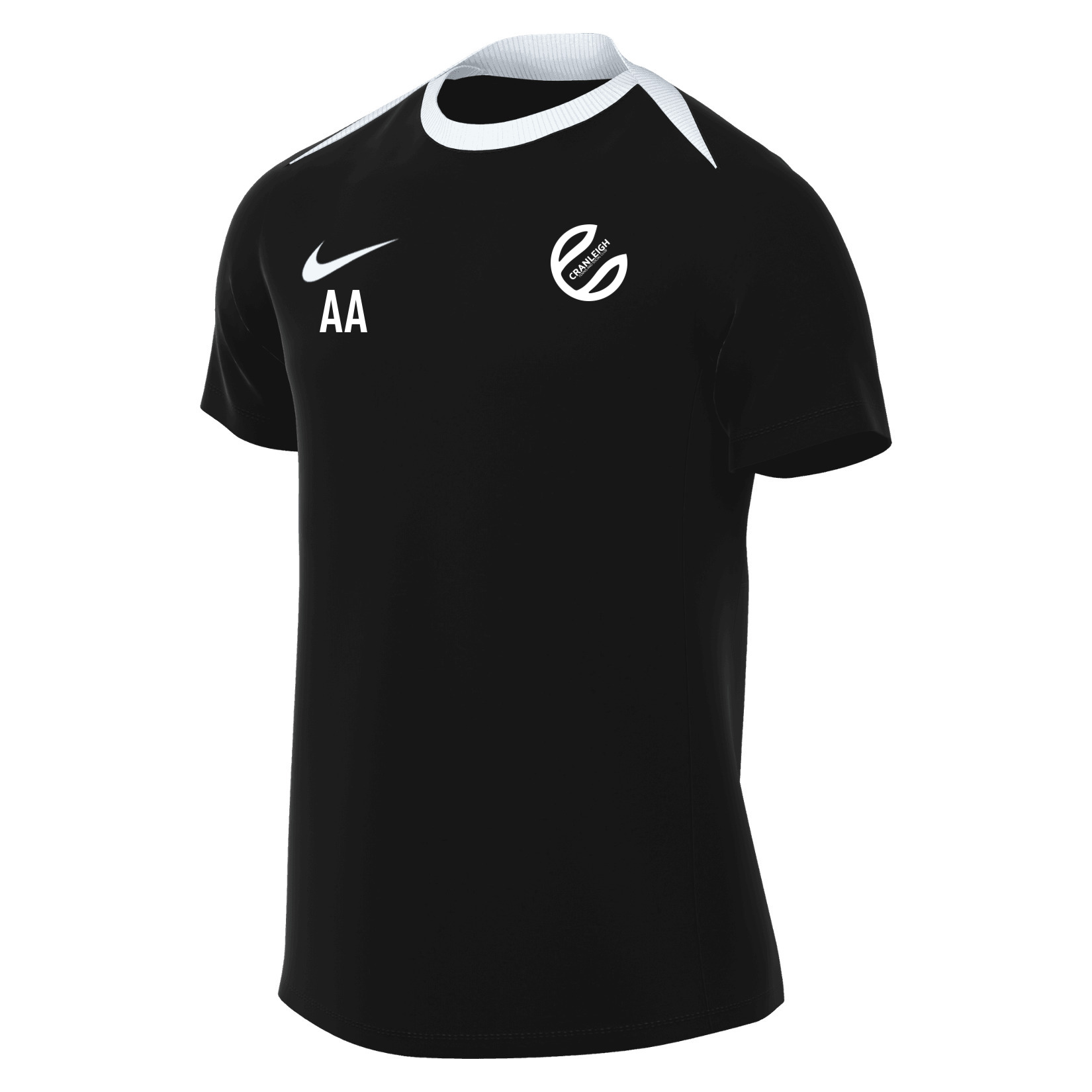 Nike Academy Pro 24 Dri-FIT Short Sleeve Top - Black/White/Black/White