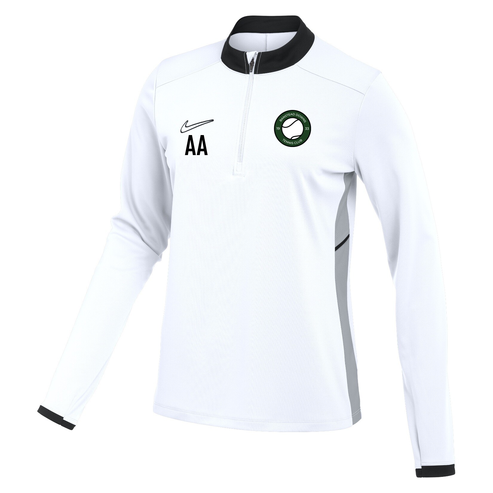 Nike Dri-FIT Academy 25 Drill Top (W) - White/Black/Black