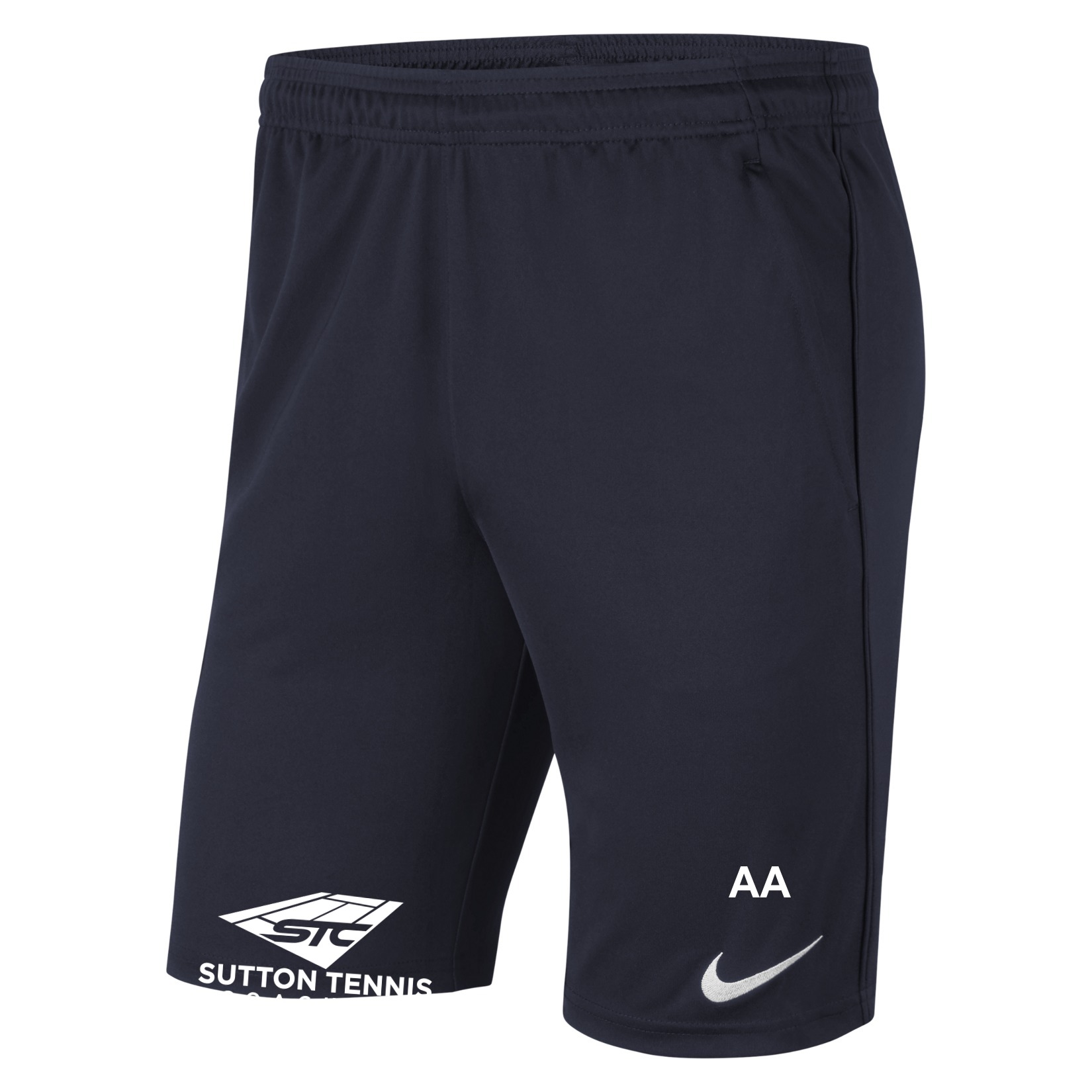 Nike Park 20 Pocketed Shorts (M) - Obsidian/Obsidian/White