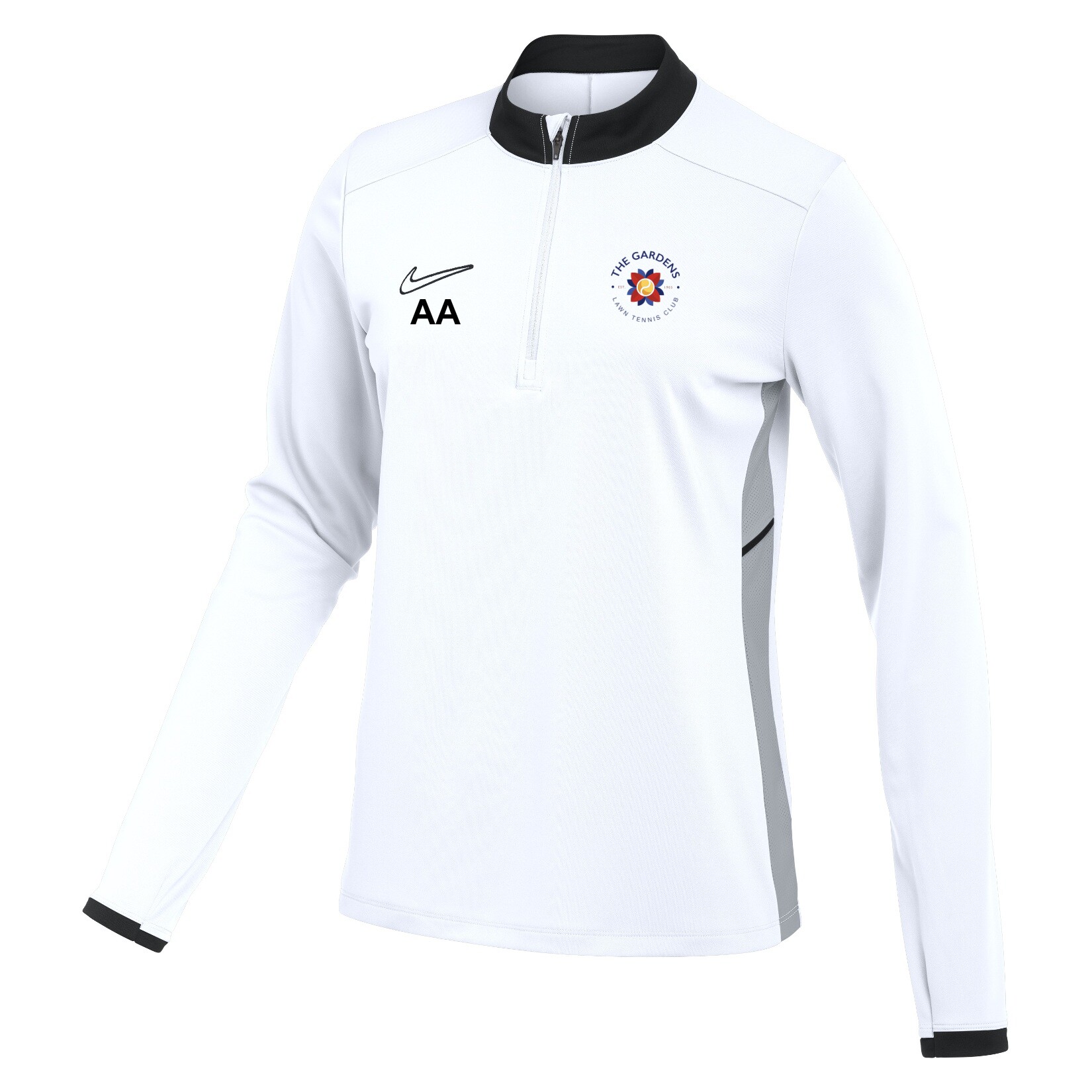 Nike Dri-FIT Academy 25 Drill Top (W) - White/Black/Black