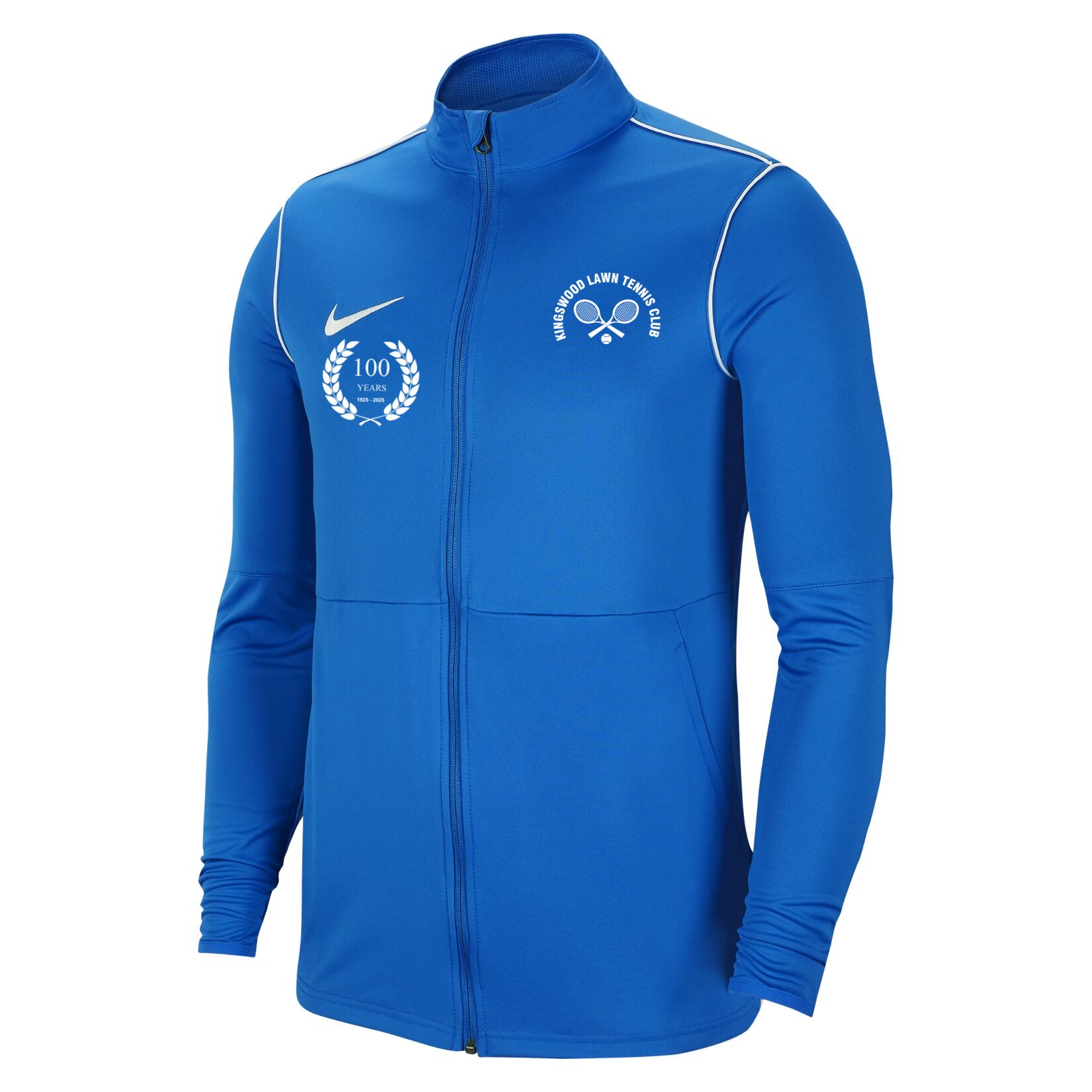 Nike Dri-FIT Park 20 Knitted Track Jacket - Royal Blue/White/White