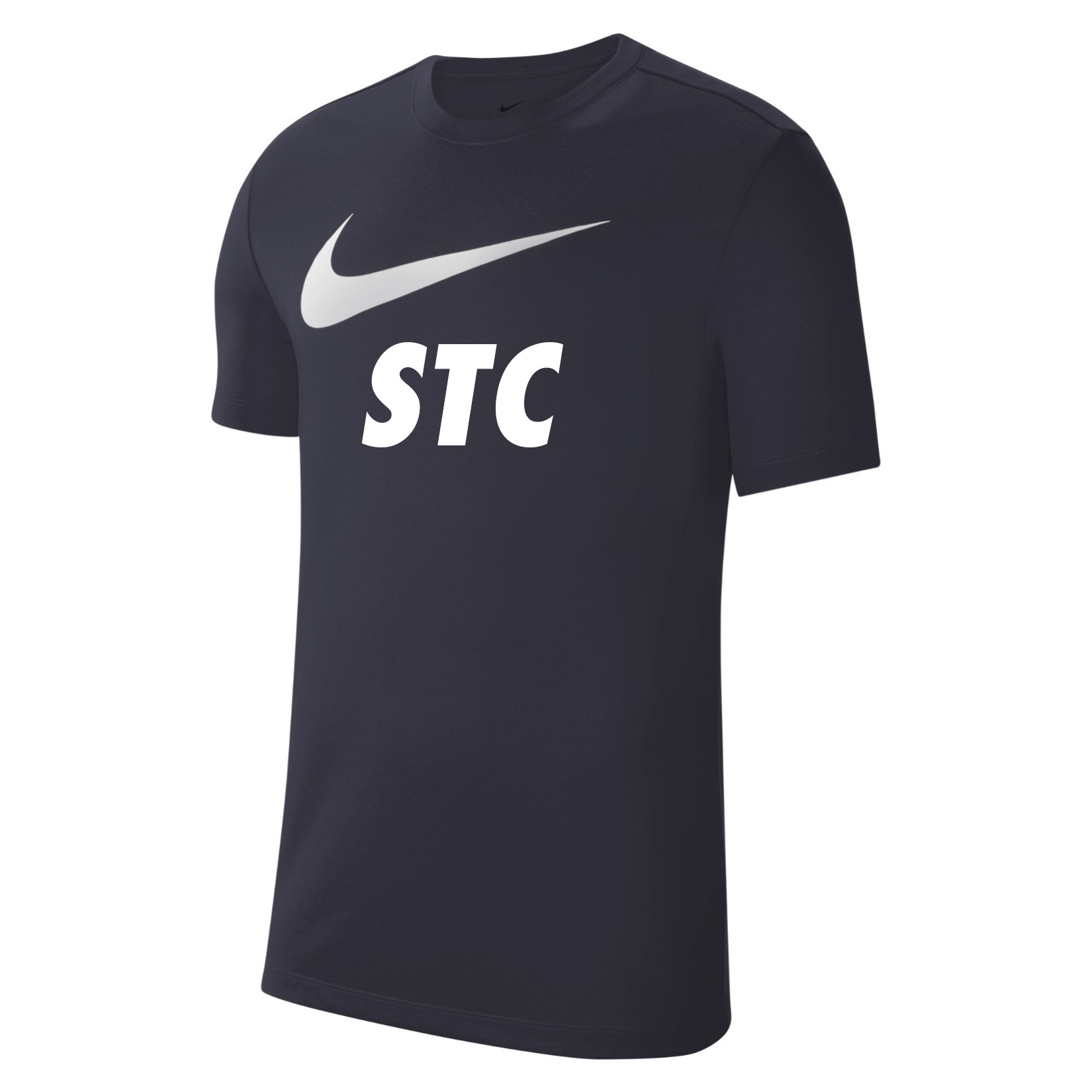 Nike Team Club 20 Swoosh Tee (M) - Obsidian/White