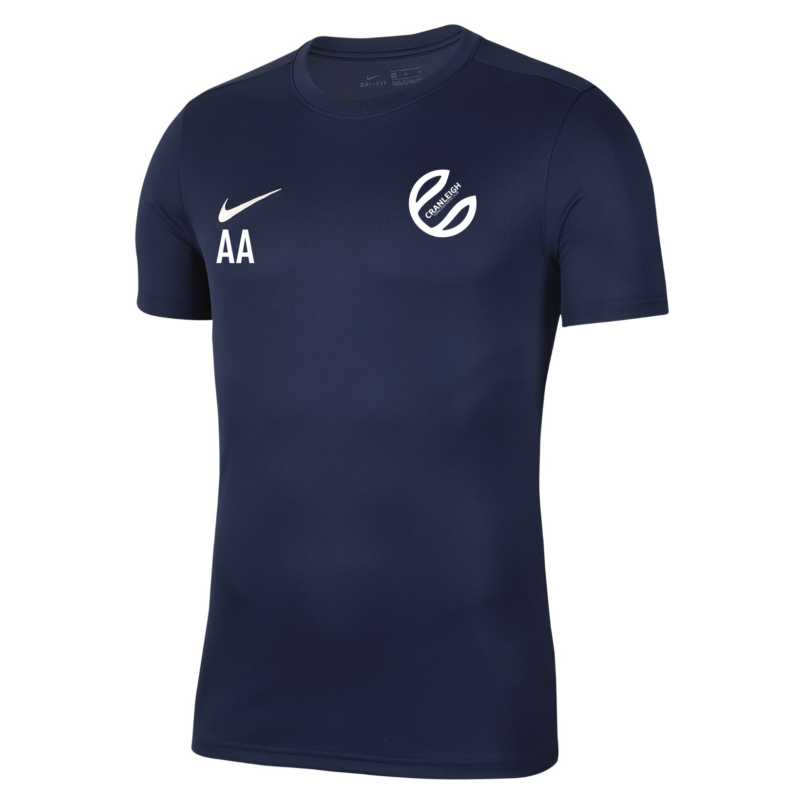 Nike Park VII Dri-FIT Short Sleeve Shirt - Midnight Navy/White